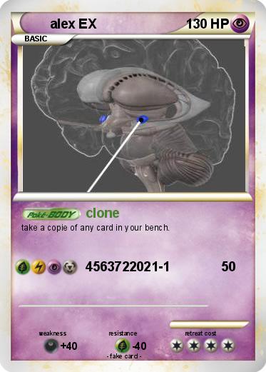 Pokemon alex EX
