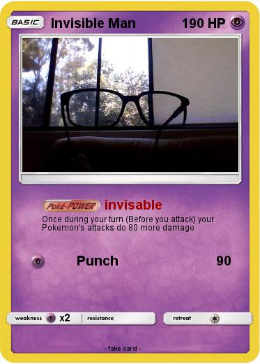 Pokemon Invisible Man