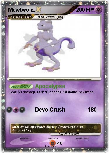 Pokemon Mewtwo