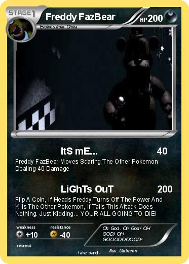 Pokemon Freddy FazBear
