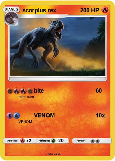 Pokemon scorpius rex