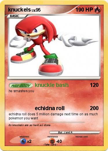 Pokemon knuckels