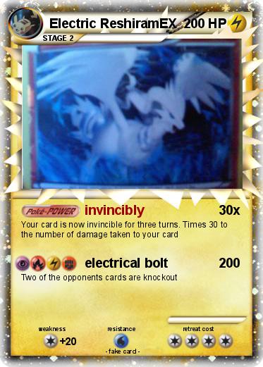 Pokemon Electric ReshiramEX