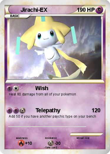 Pokemon Jirachi-EX