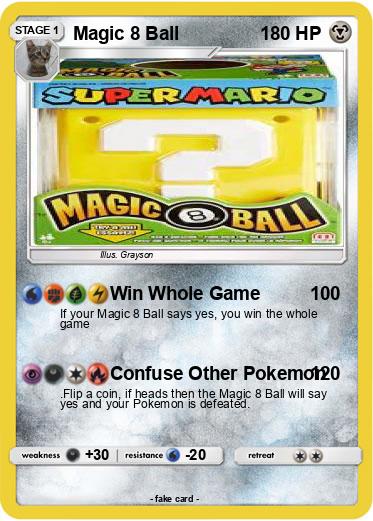 Pokemon Magic 8 Ball