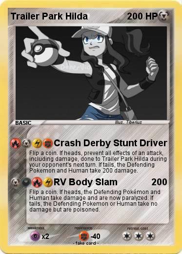 Pokemon Trailer Park Hilda