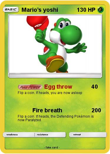 Pokemon Mario’s yoshi