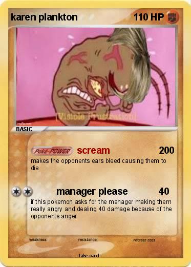 Pokemon karen plankton