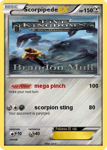 Pokemon Scorpipede
