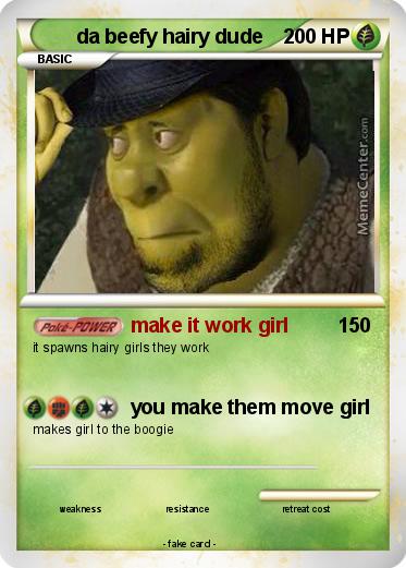 Pokemon da beefy hairy dude