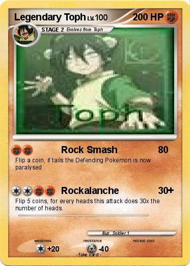 Pokemon Legendary Toph