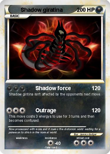 Pokemon Shadow giratina