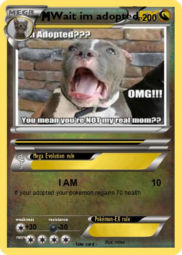 Pokemon Wait im adopted