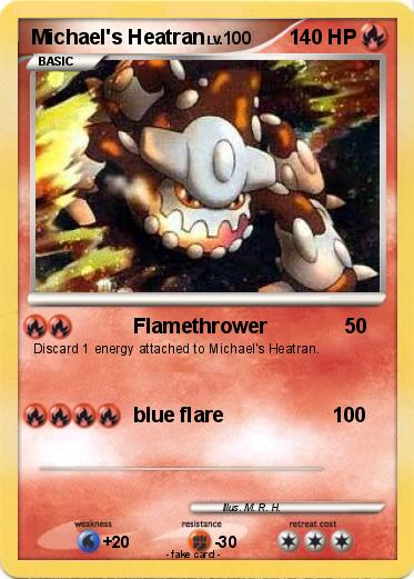 Pokemon Michael's Heatran