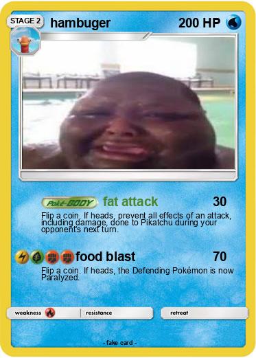 Pokemon hambuger