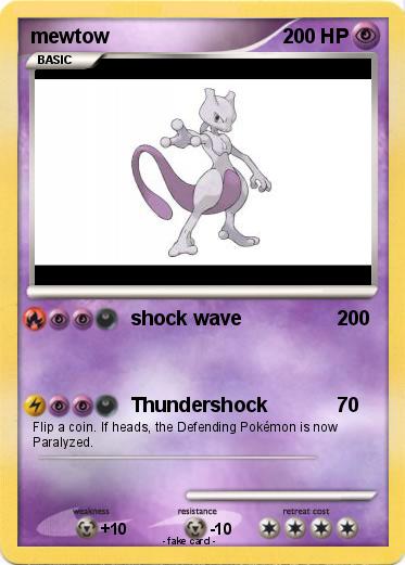 Pokemon mewtow
