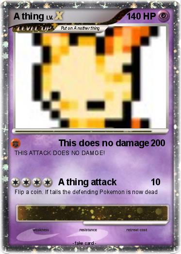 Pokemon A thing
