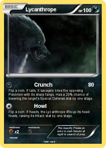 Pokemon Lycanthrope