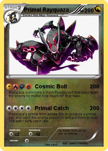 Pokemon Primal Rayquaza