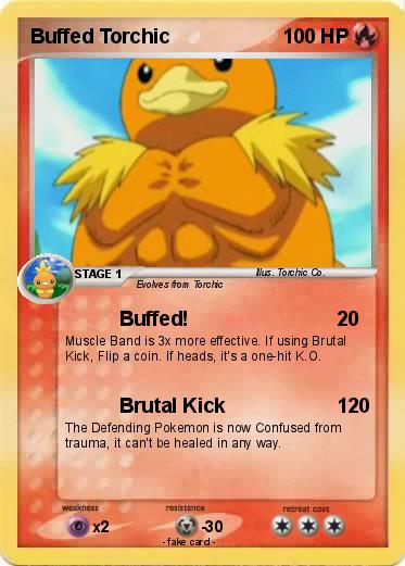 Pokemon Buffed Torchic