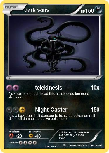 Pokemon dark sans