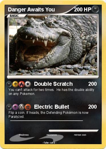 Pokemon Danger Awaits You