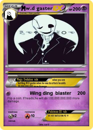 Pokemon w.d gaster