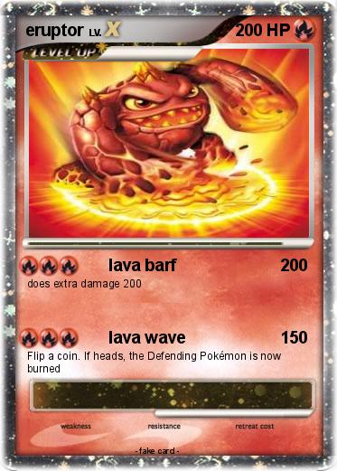 Pokemon eruptor