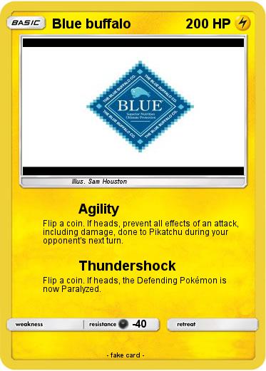 Pokemon Blue buffalo
