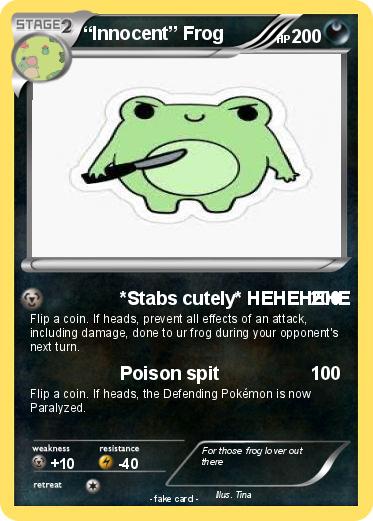 Pokemon “Innocent” Frog