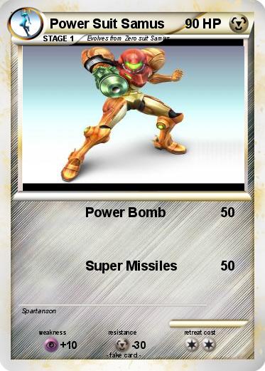 Pokemon Power Suit Samus