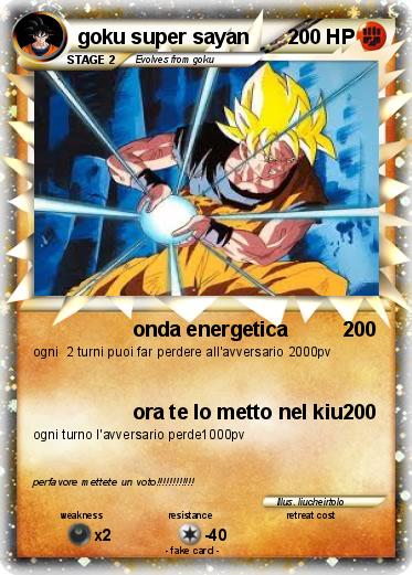 Pokemon goku super sayan