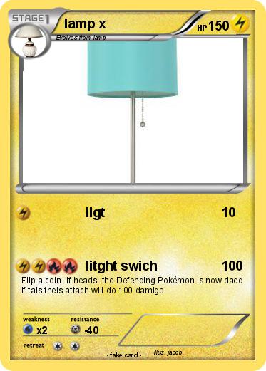 Pokemon lamp x