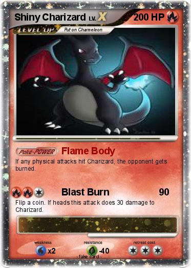 Pokemon Shiny Charizard