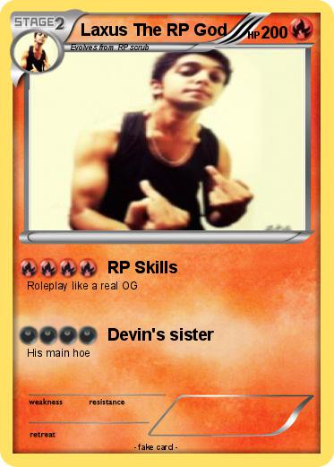 Pokemon Laxus The RP God