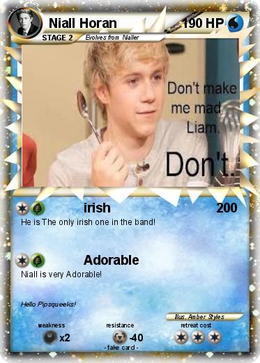 Pokemon Niall Horan