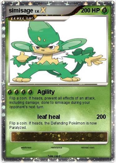 Pokemon simisage