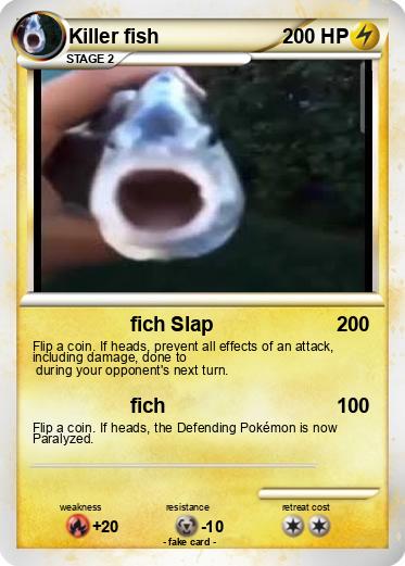 Pokemon Killer fish