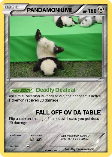 Pokemon PANDAMONIUM!!