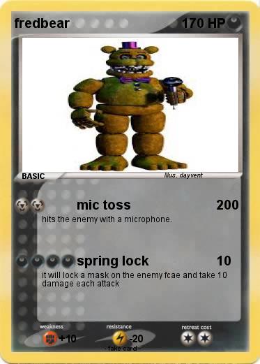 Pokemon fredbear