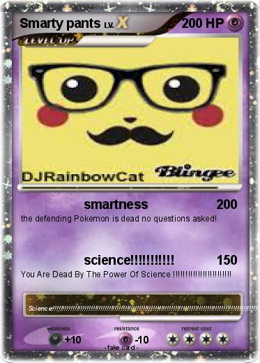 Pokemon Smarty pants