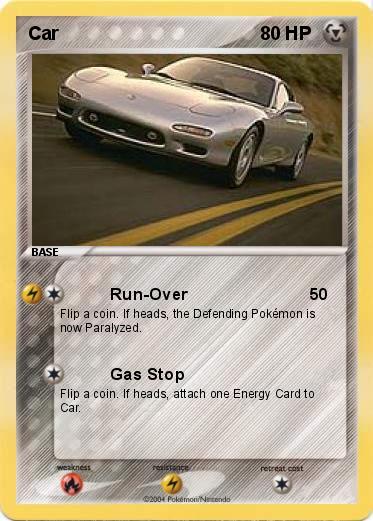 Pokemon Car