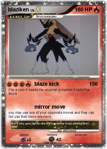Pokemon blaziken