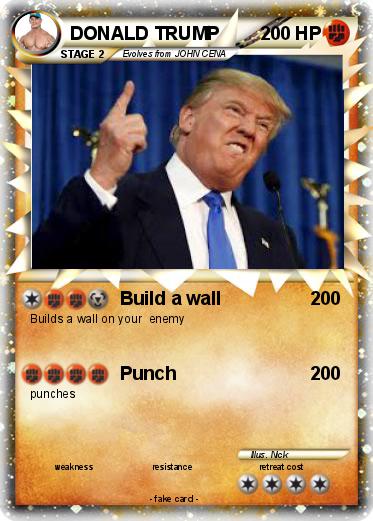 Pokemon DONALD TRUMP