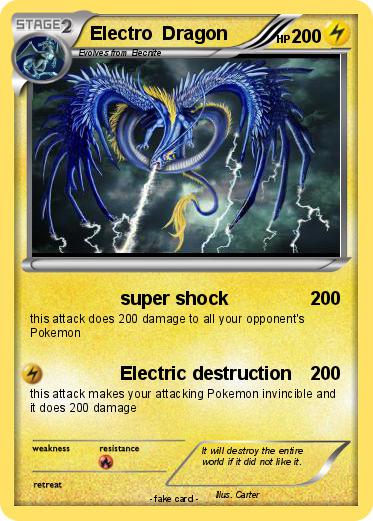Pokemon Electro  Dragon
