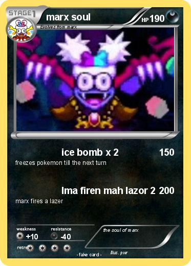 Pokemon marx soul