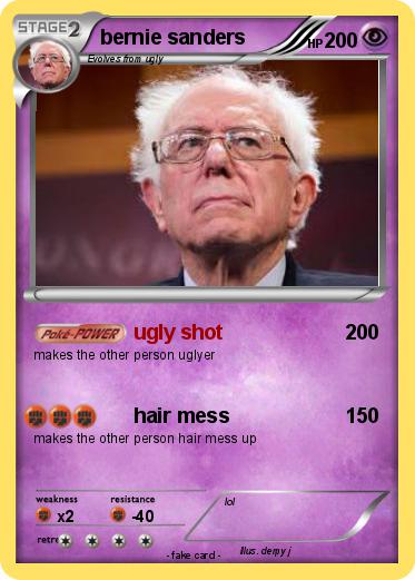Pokemon bernie sanders
