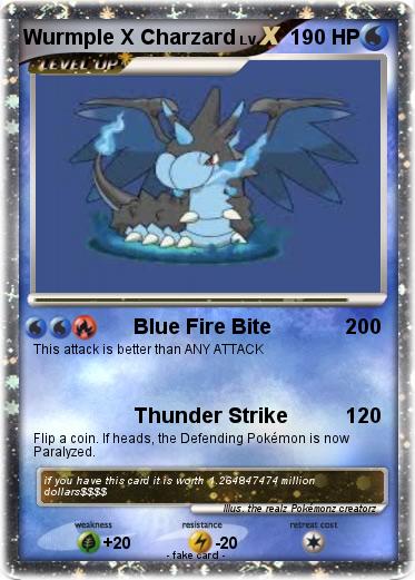 Pokemon Wurmple X Charzard