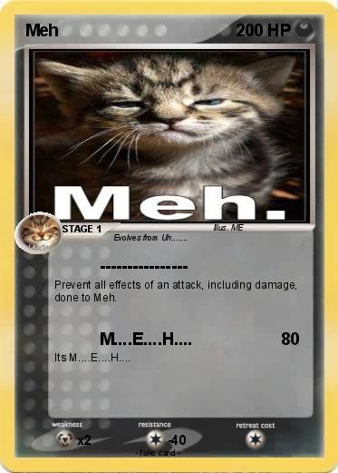 Pokemon Meh