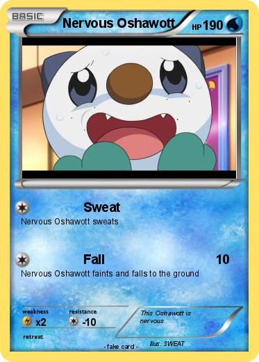 Pokemon Nervous Oshawott
